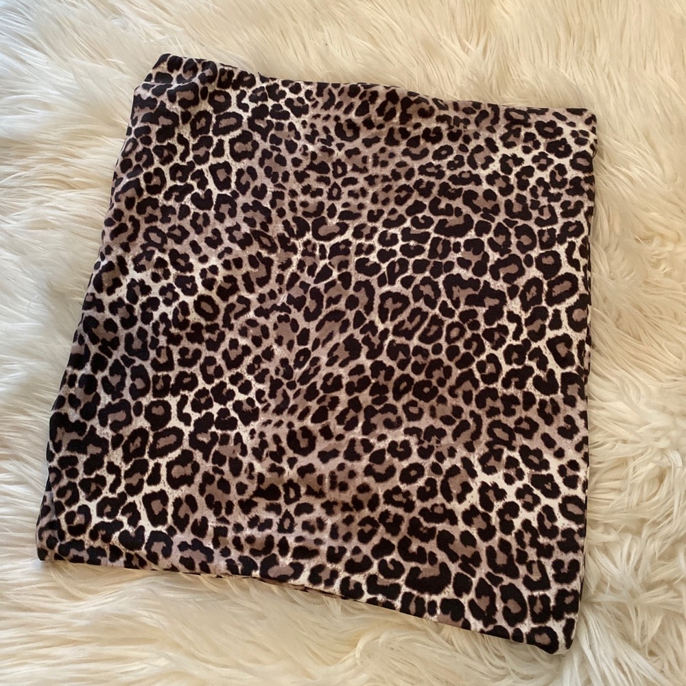 Cheetah Print H&M Pencil Skirt